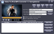 iWellsoft Video To iPod MP4 Converter screenshot